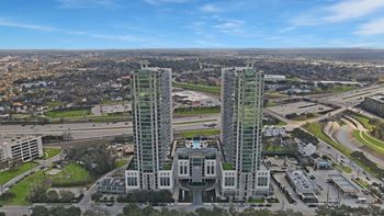 Allure Hermann Park |Herman Park Aerial